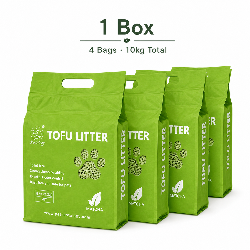 Tofu Cat Litter, Matcha Flavor (1 Box)