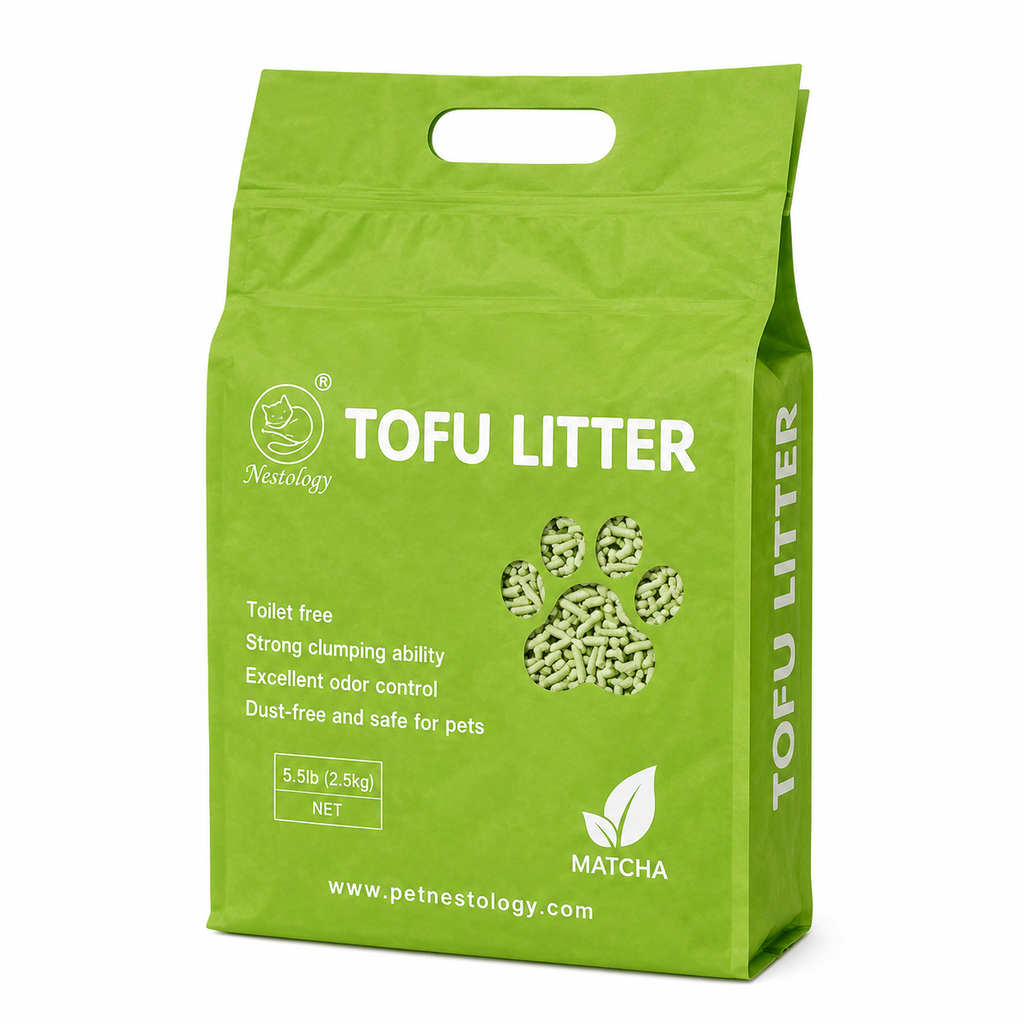 Tofu Cat Litter, Matcha Flavor