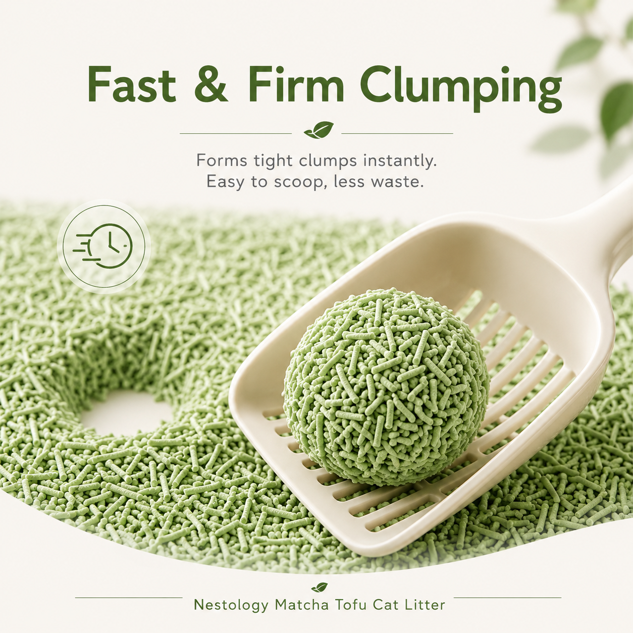 Tofu Cat Litter, Matcha Flavor